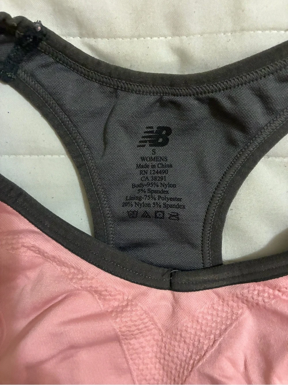 New Balance racerback sports